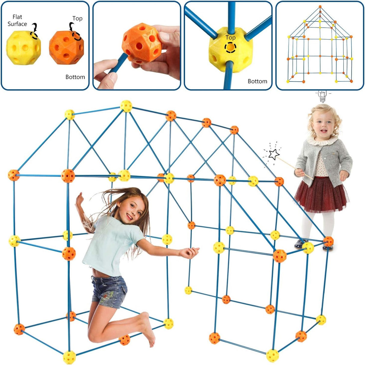 Fort Camp - Byggesæt Til Hule Byggeri