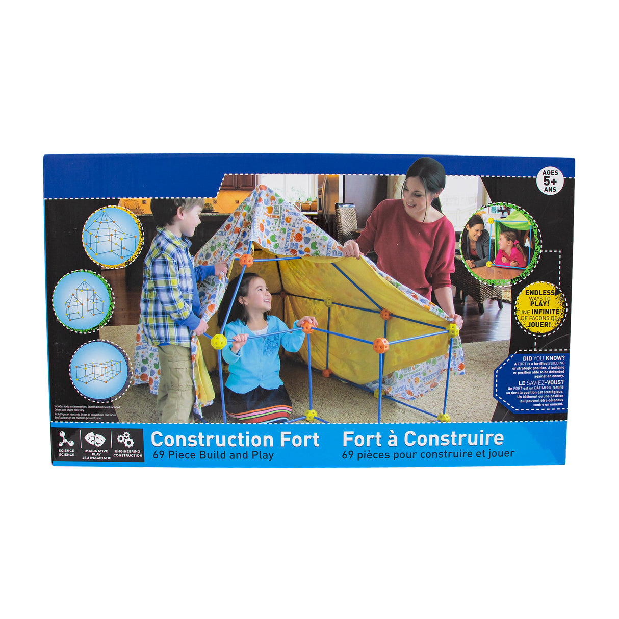 Fort Camp - Byggesæt Til Hule Byggeri