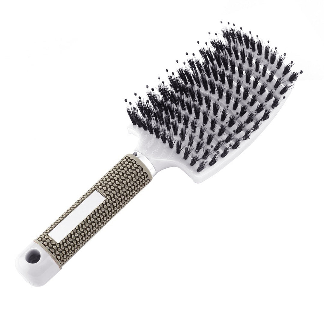 Kurvet Paddelbørste - Hårbørste