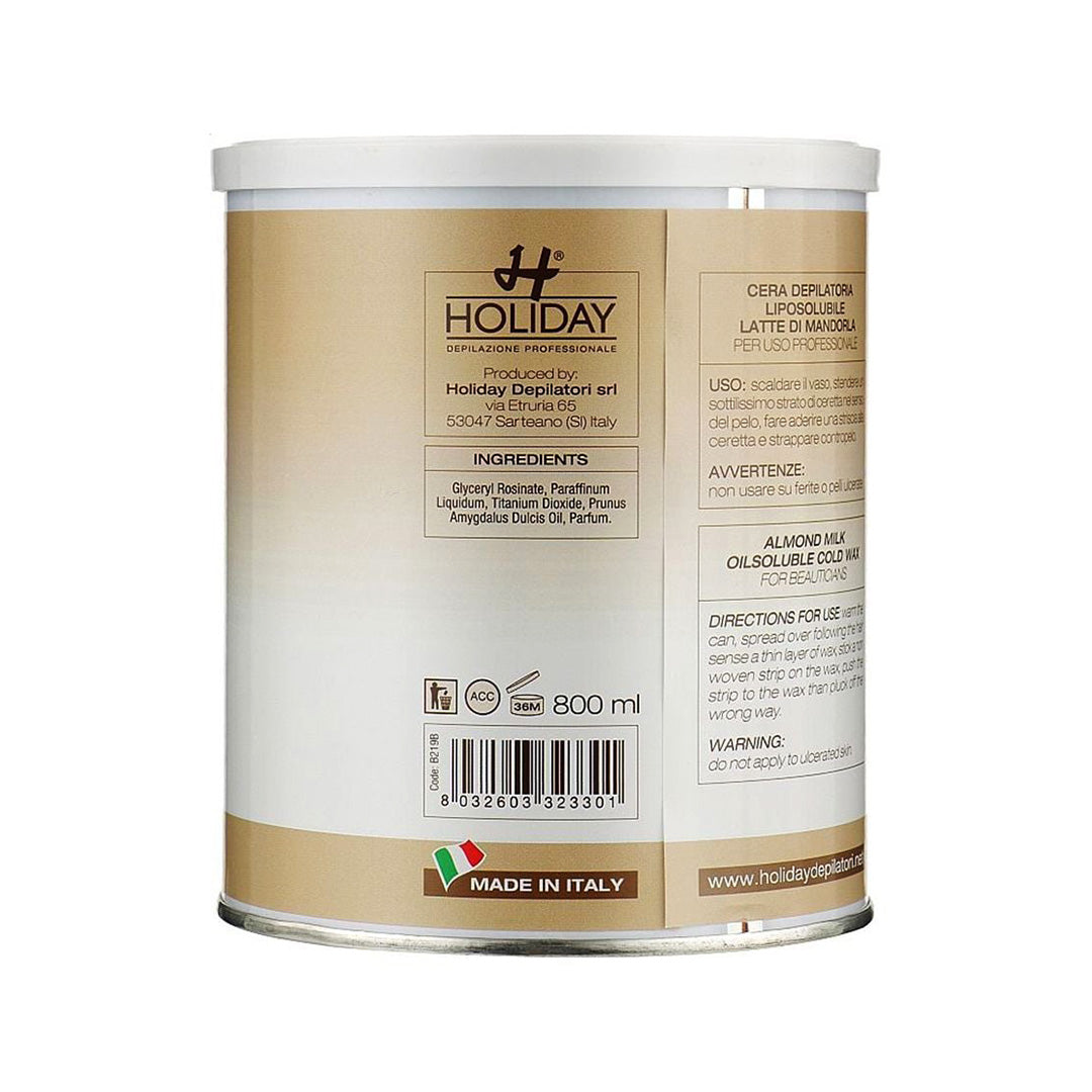 Holiday/Crea - Mandelmælk Dåsevoks - 800ml