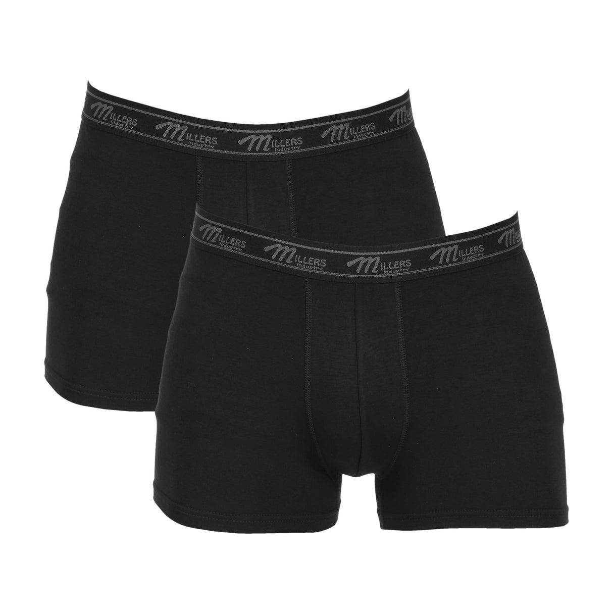 Millers - Bambus Boxershorts/Underbukser - 2Pak - Sort