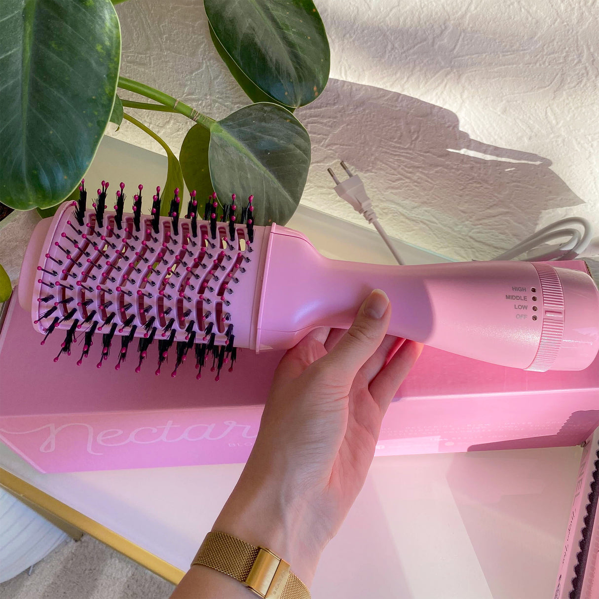 Nectarine - Blow Dryer Brush - Føntørrebørste