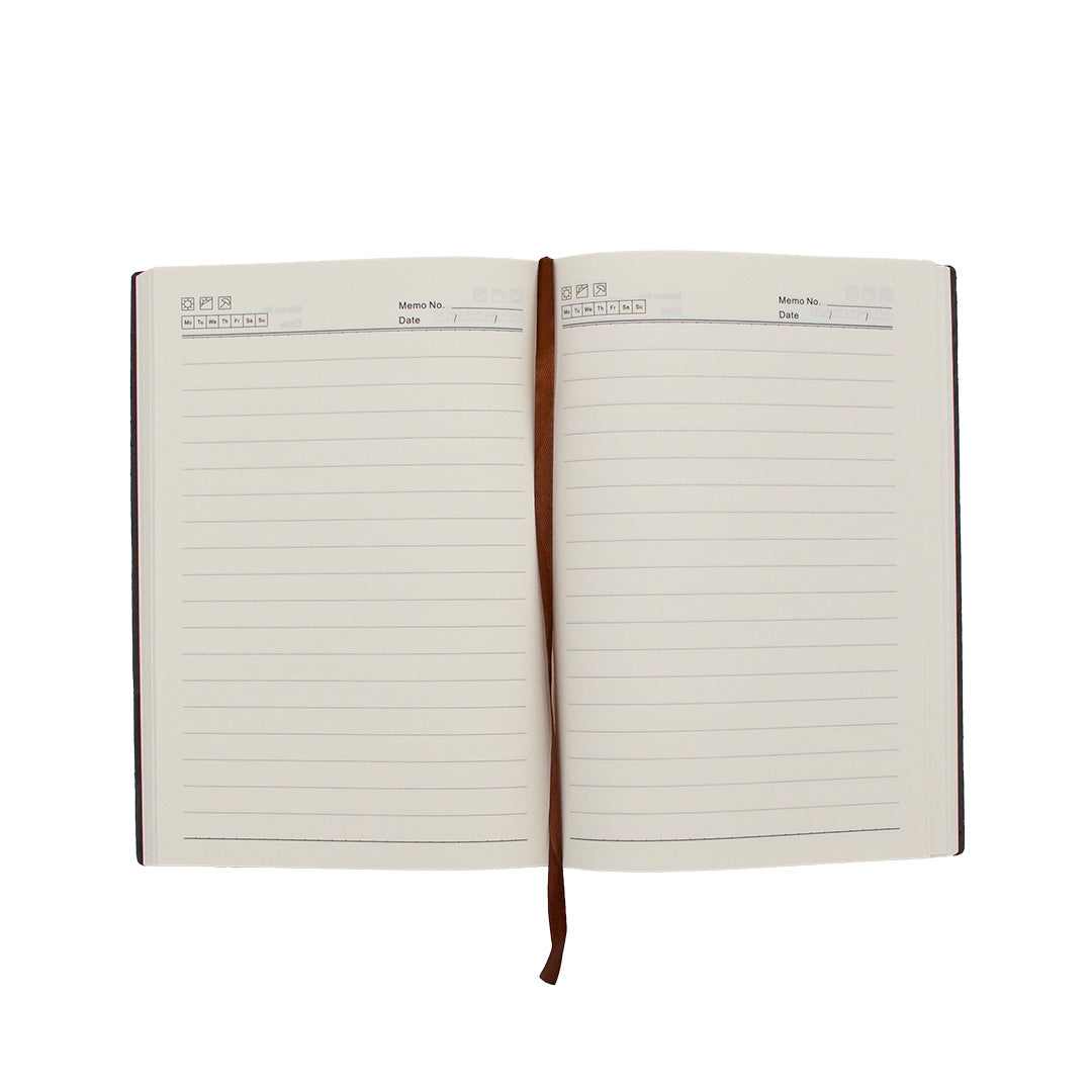 Notesbog A5 - 180 Doublesider (360 Sider) - Blød Cover