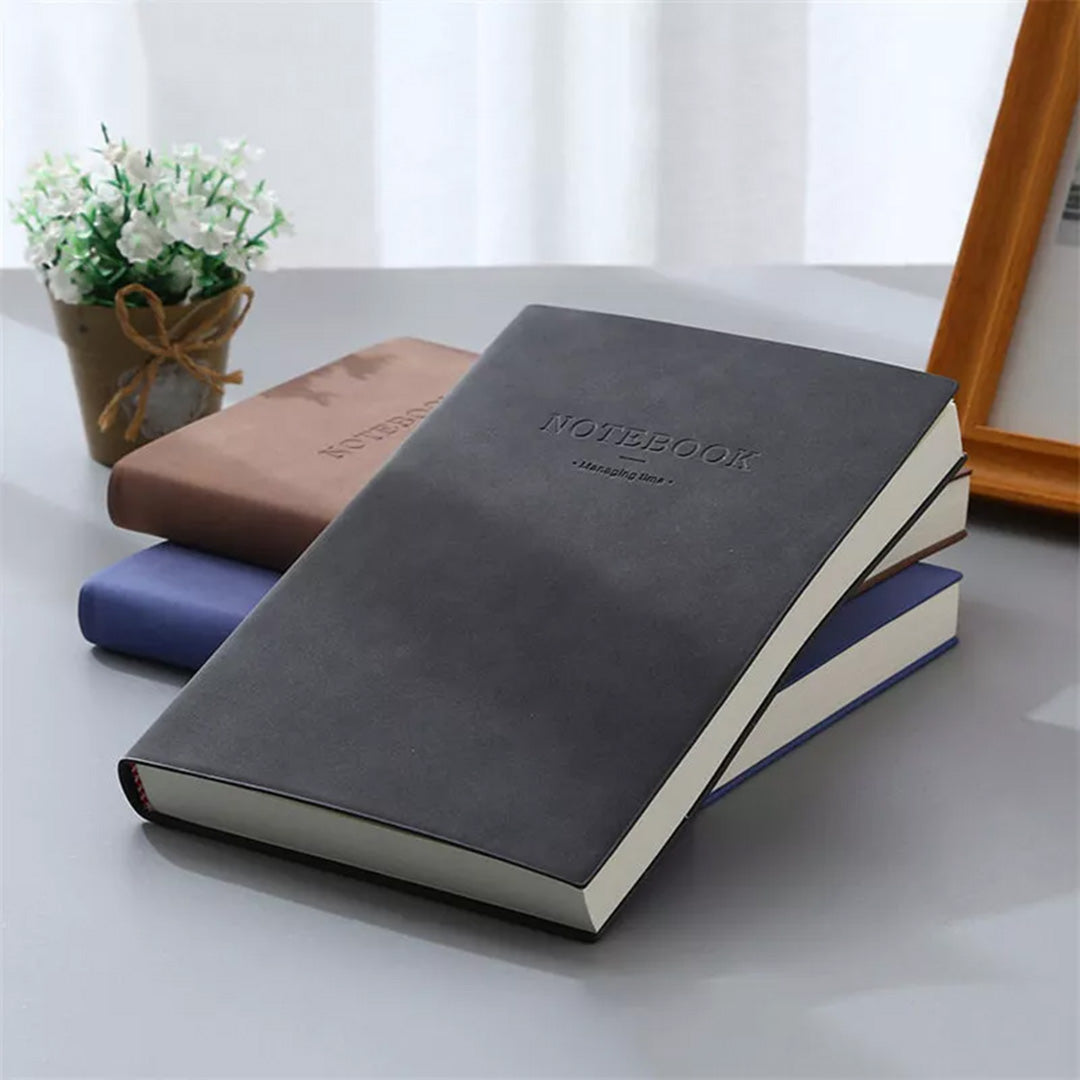 Notesbog A5 - 180 Doublesider (360 Sider) - Blød Cover