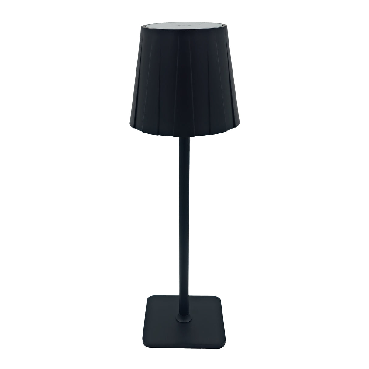 Design LED Trådløs Bordlampe, Genopladelig  - Sort/Hvid