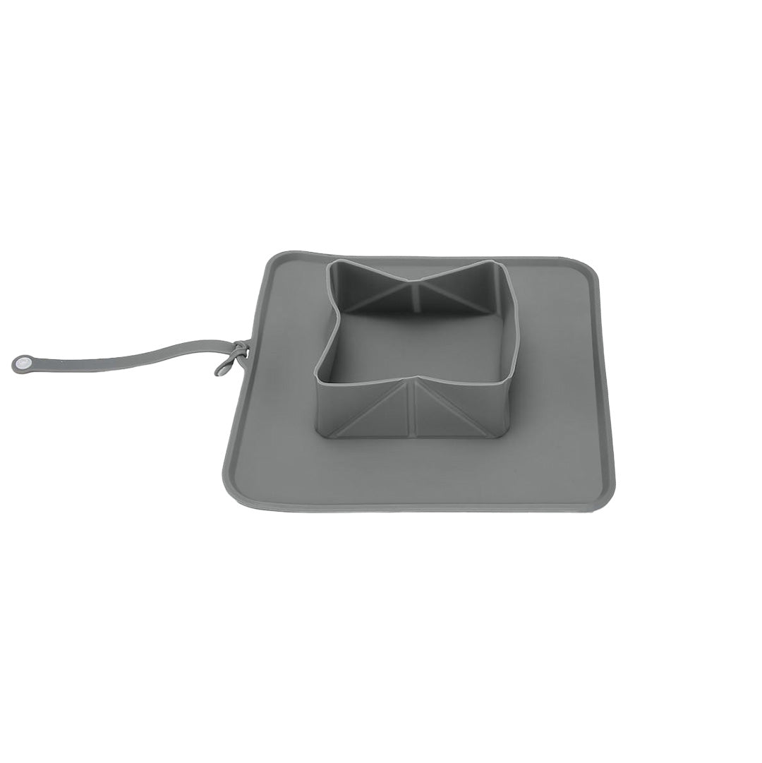 Paw Love - Foldbare Firkantet Silikoneskål