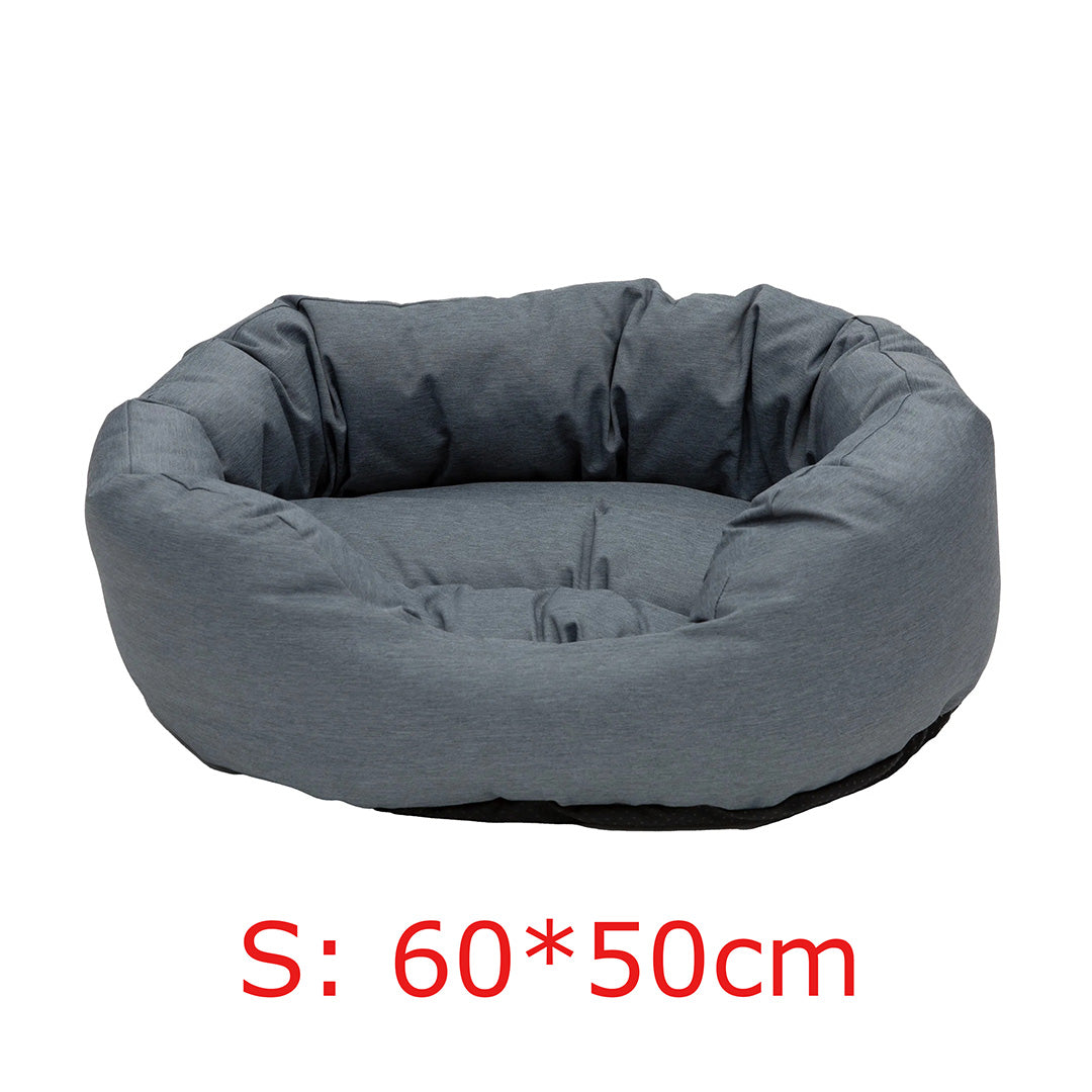 Paw Love - Hundeseng - Oval - Grå