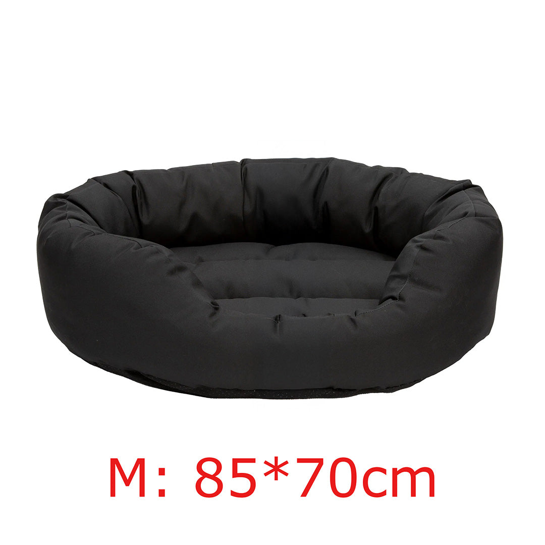 Paw Love - Hundeseng - Oval - Sort