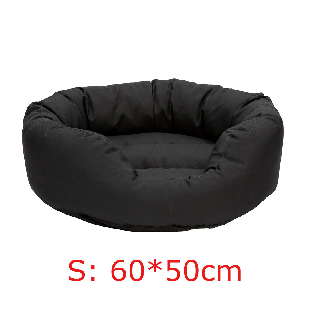 Paw Love - Hundeseng - Oval - Sort