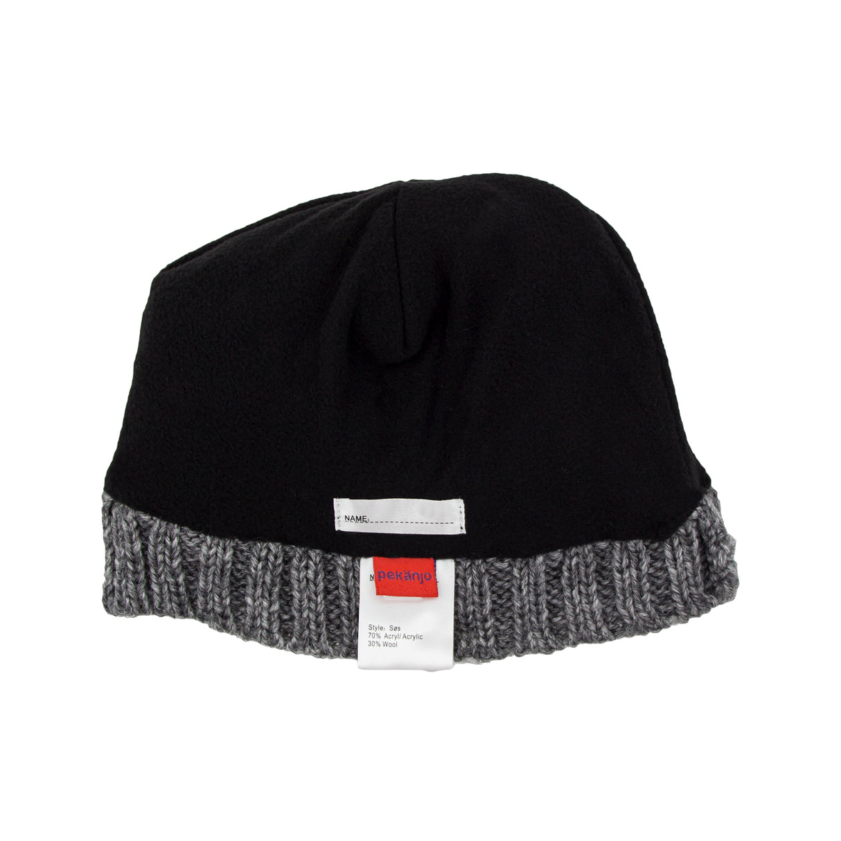 Pekänjo - Strikhue - Grå