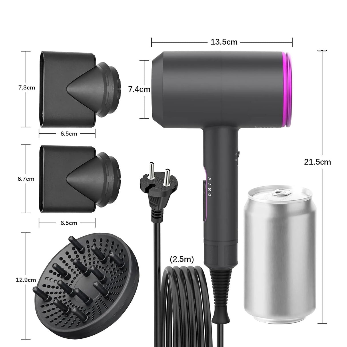 Professionel Hårtørrer 1800-2000W