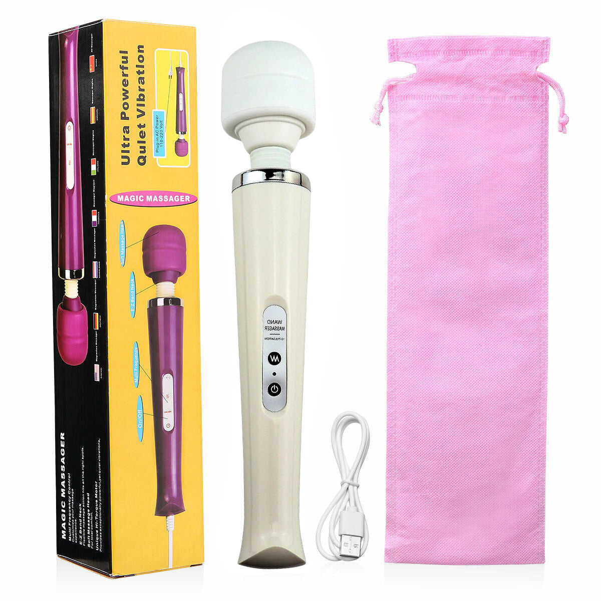 Multi Massageapparat i 4 Farvevarianter - Trådløs