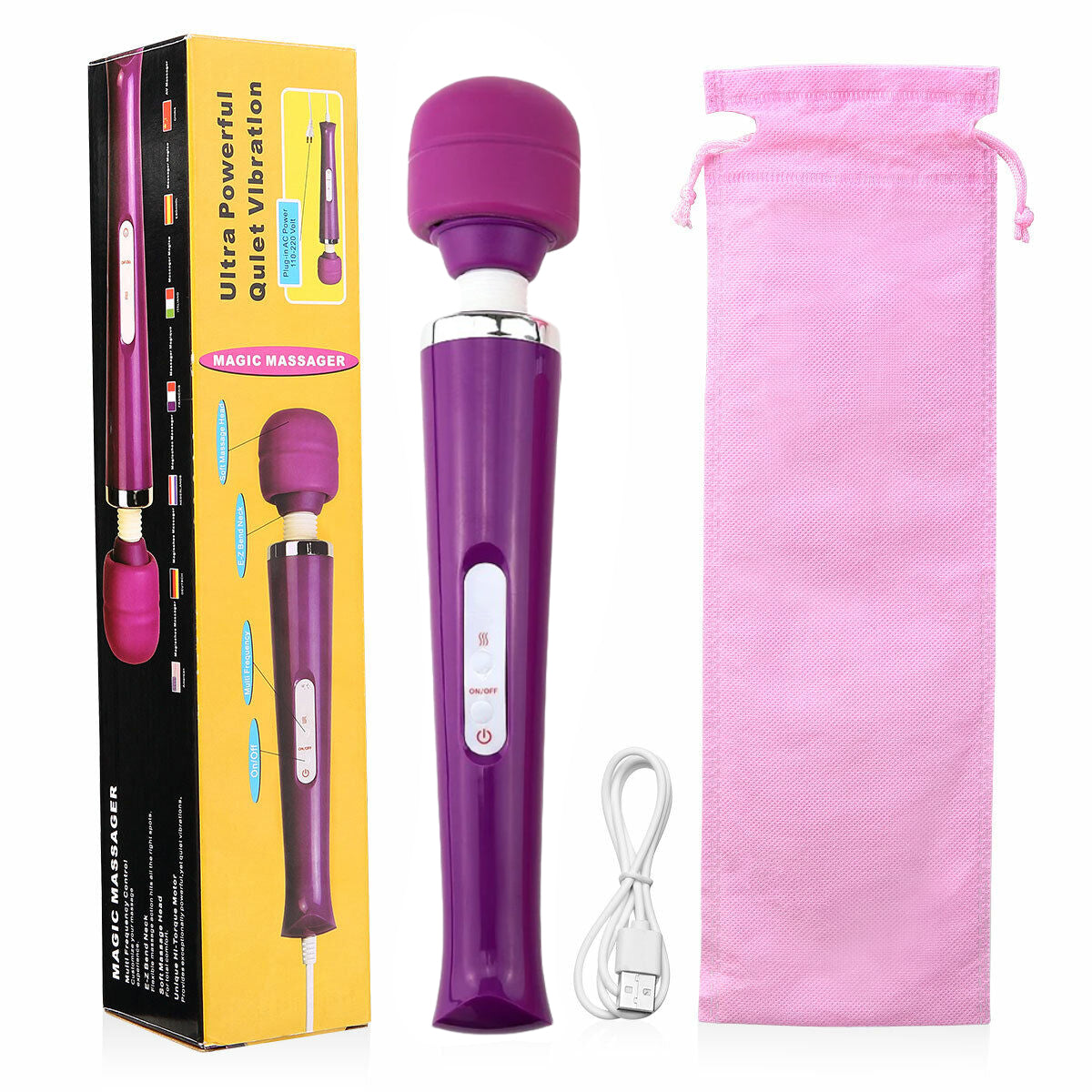 Multi Massageapparat i 4 Farvevarianter - Trådløs