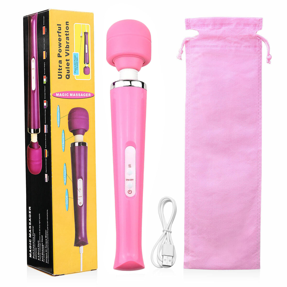 Multi Massageapparat i 4 Farvevarianter - Trådløs