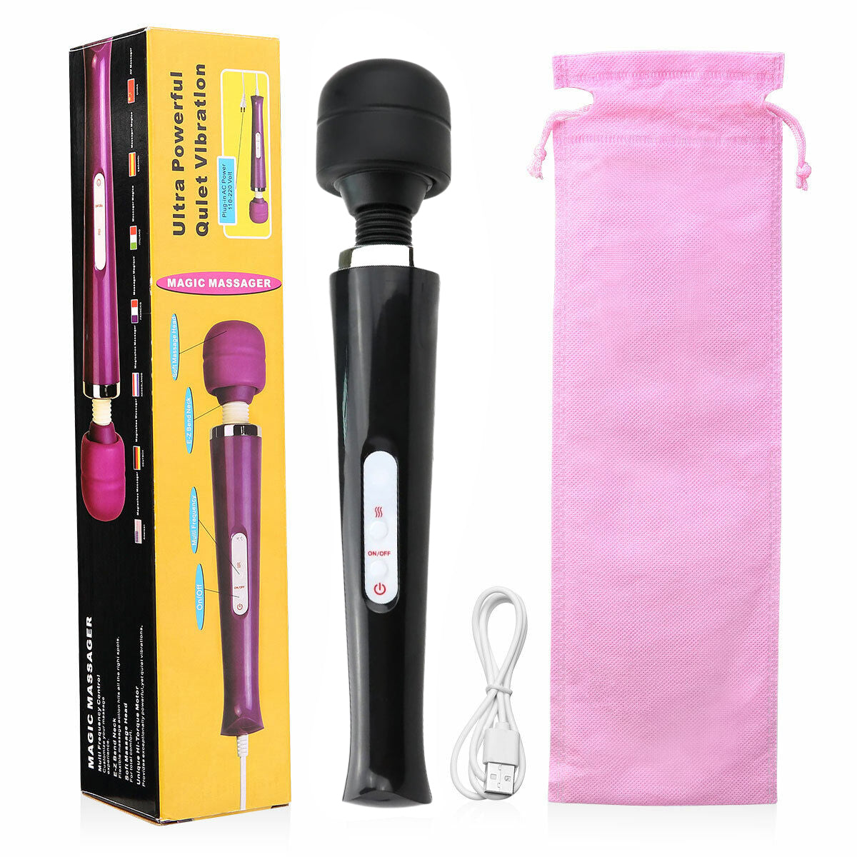 Multi Massageapparat i 4 Farvevarianter - Trådløs