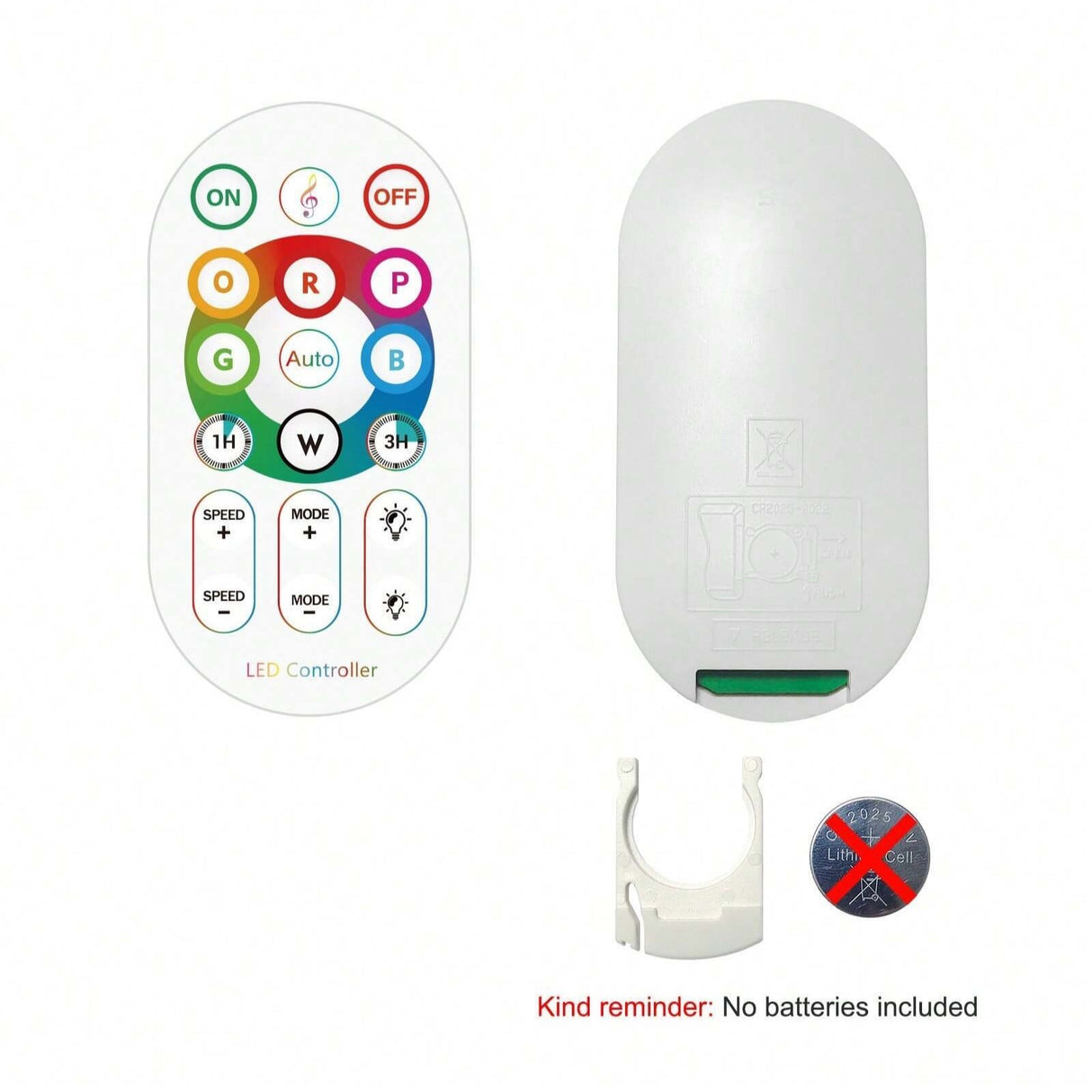 Ambient Bordlampe - RGBW Lampe m. Lydkontrolleret Lys