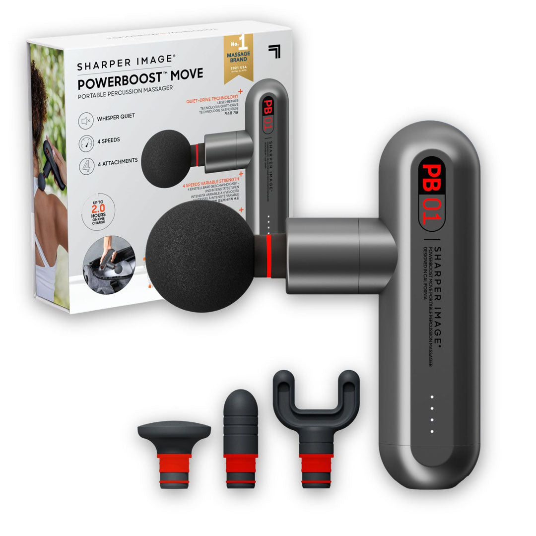 Sharper Image PowerBoost Move - Bærbar Massagepistol til Restitution - billede 1