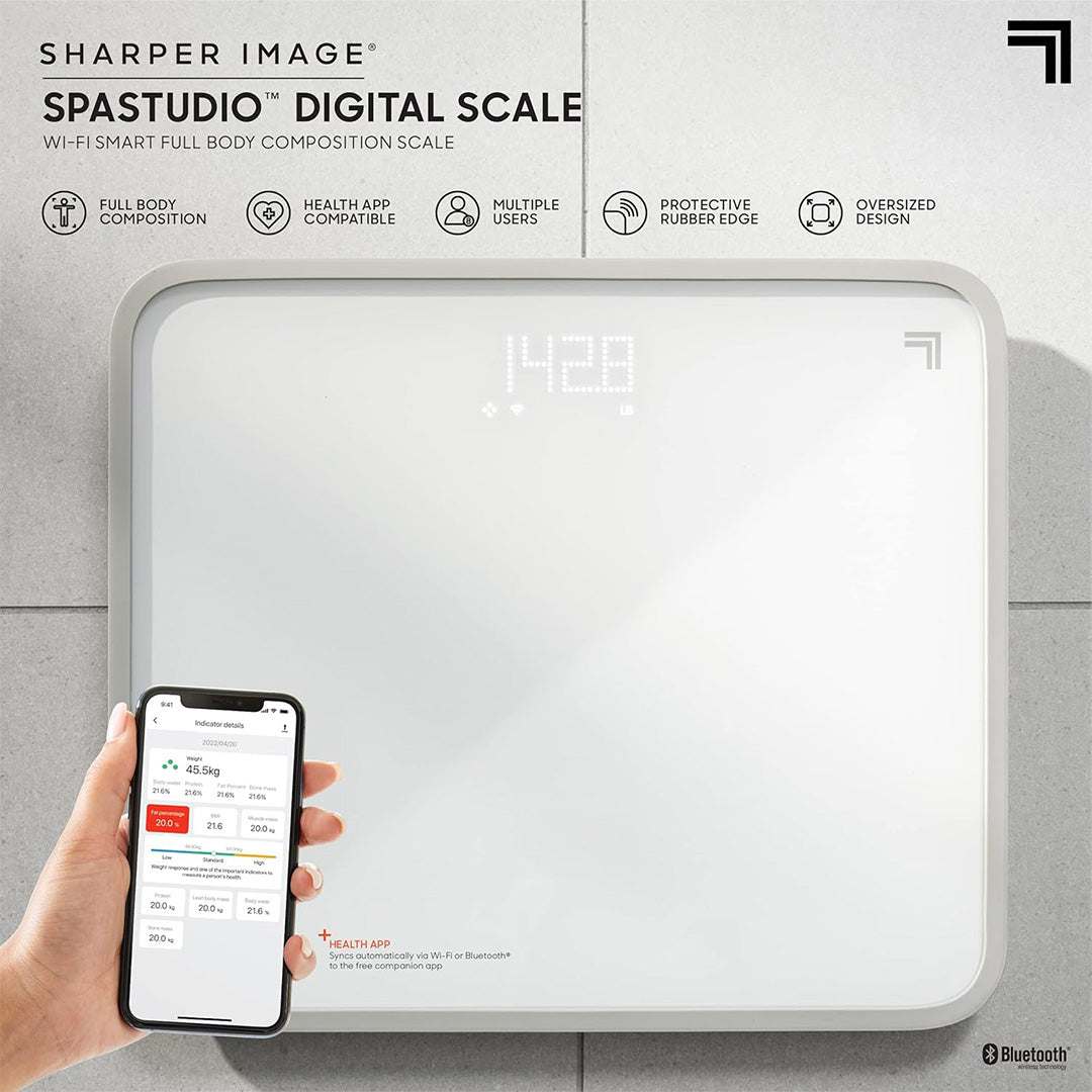 Sharper Image - Digital Badevægt