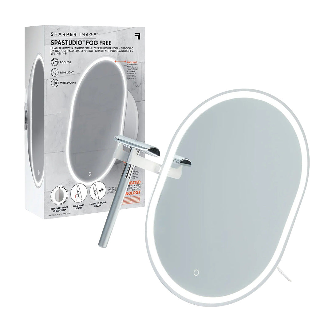 Sharper Image - Dugfrit Brusespejl Med LED