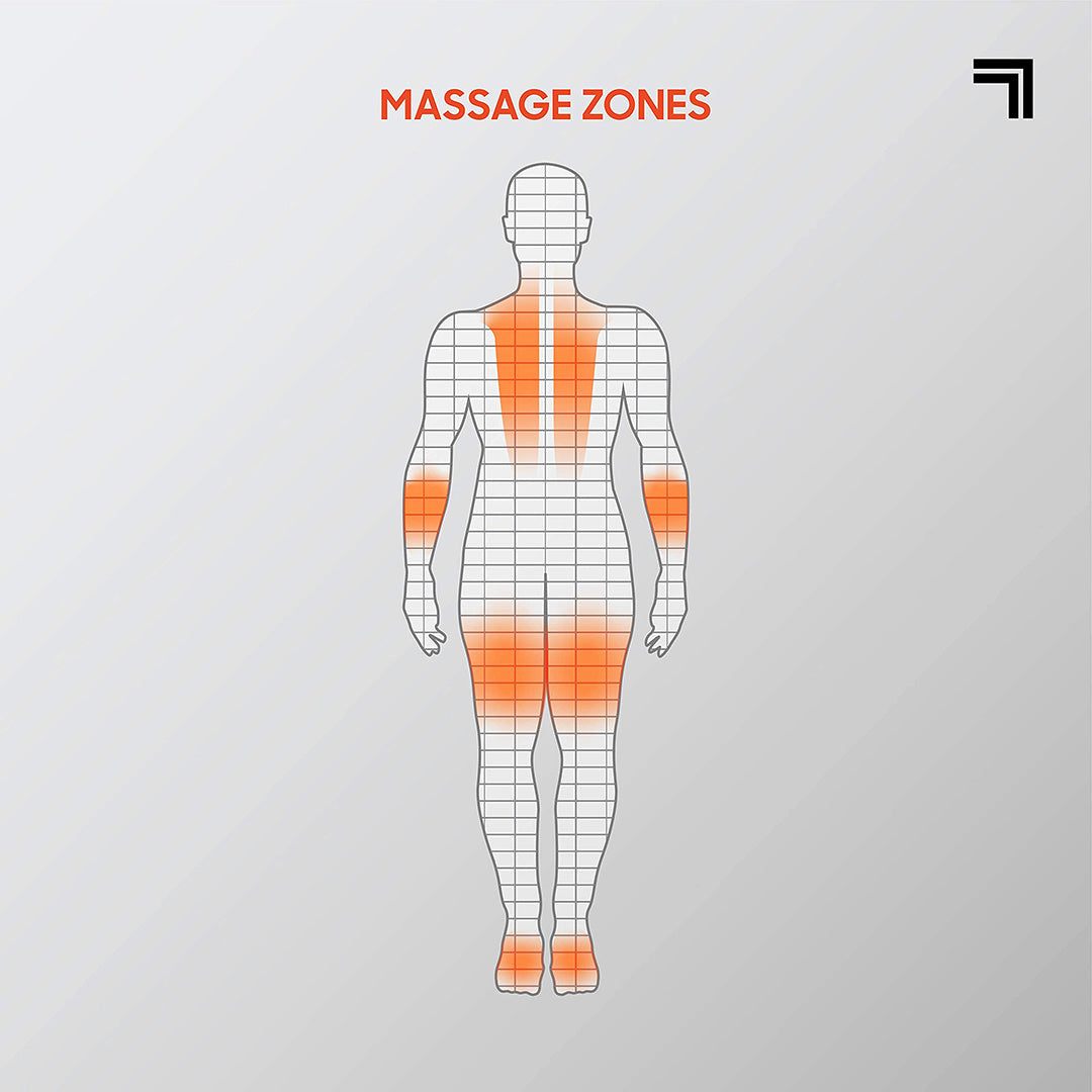 Sharper Image - Massagerulle Med Vibration