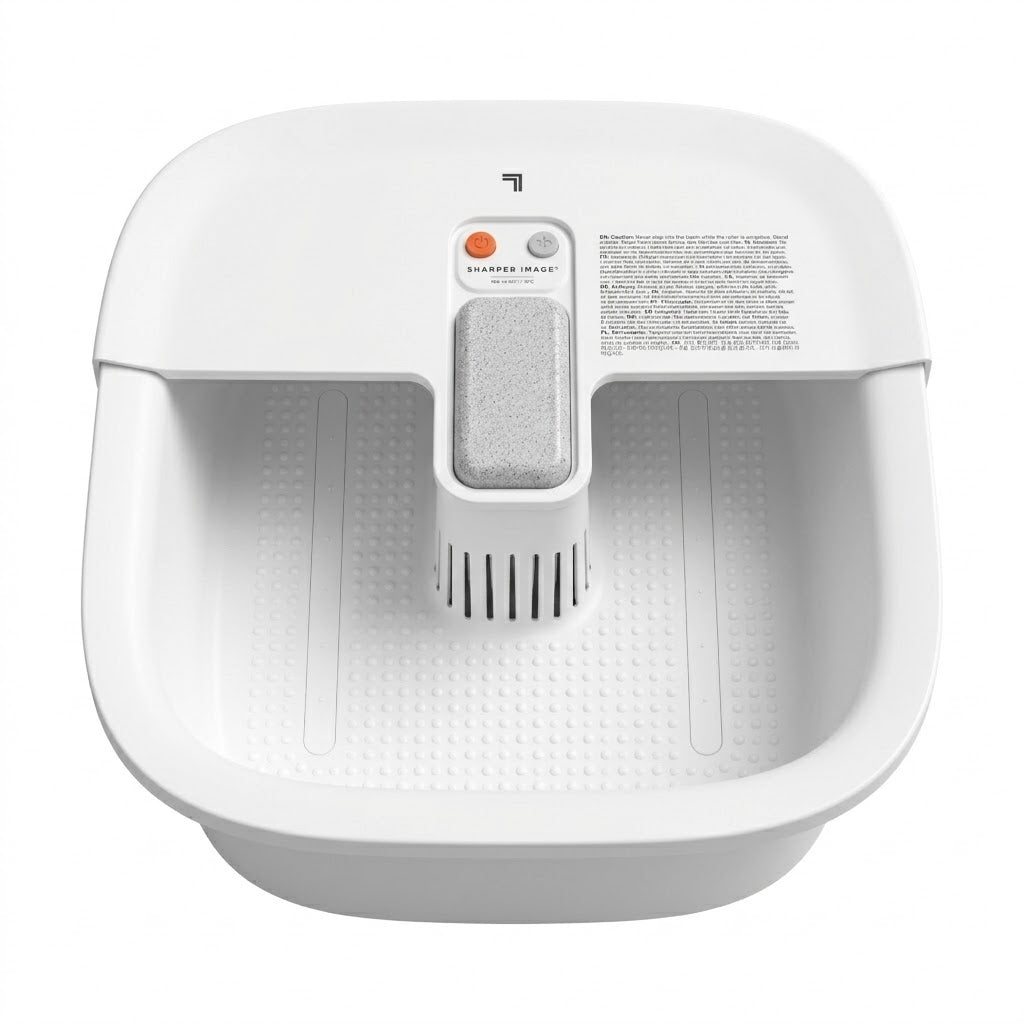 Sharper Image - Opvarmet Fodbad Med Massage
