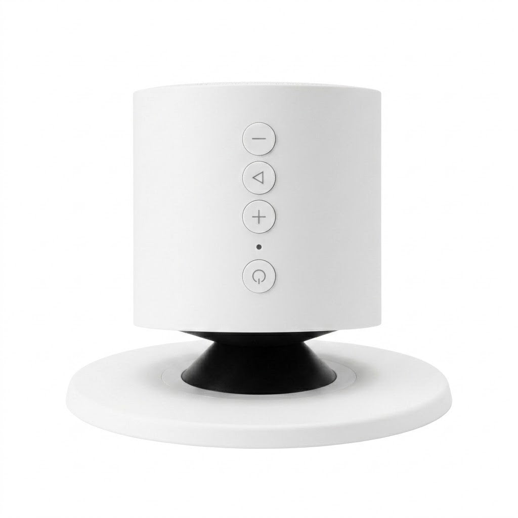 Sharper Image - Vandtæt Badehøjtaler Med Bluetooth Og Magnetisk Montering