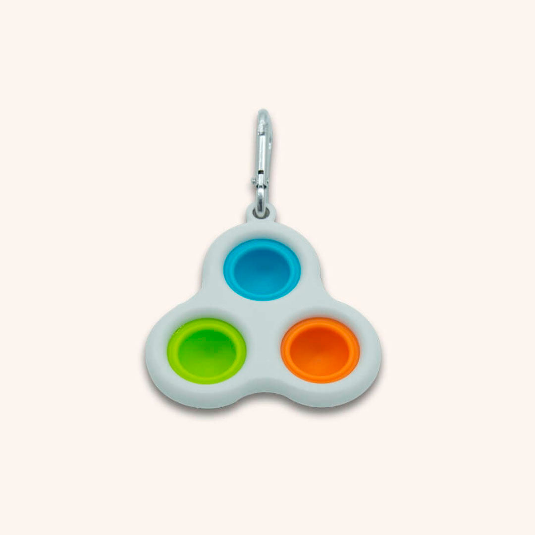 Simple Dimple Nøglering Med 3 Puder