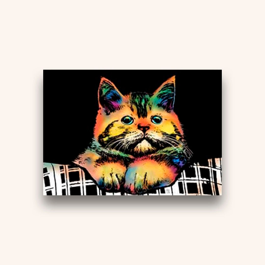 Skrabekort Med Dyretema