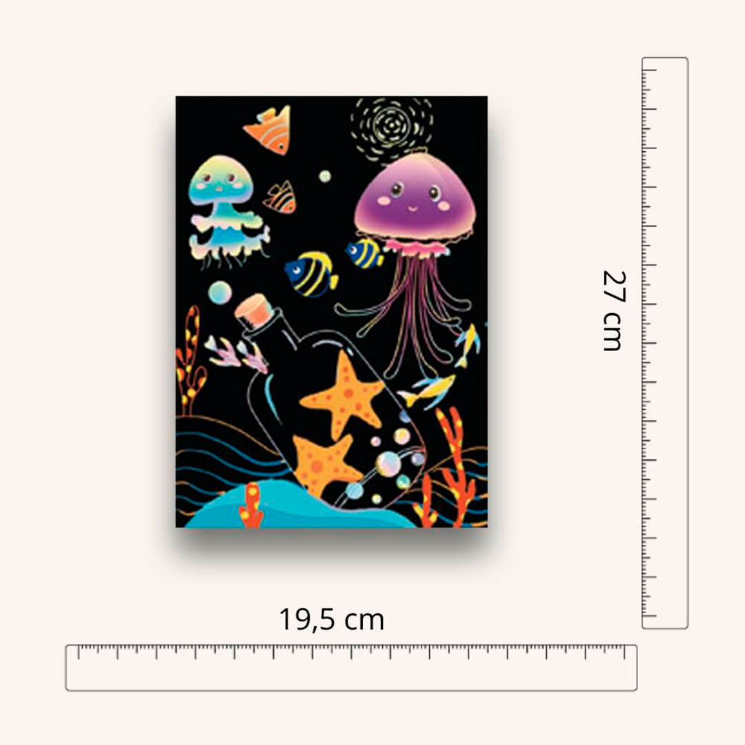 Skrabekort Med Havtema