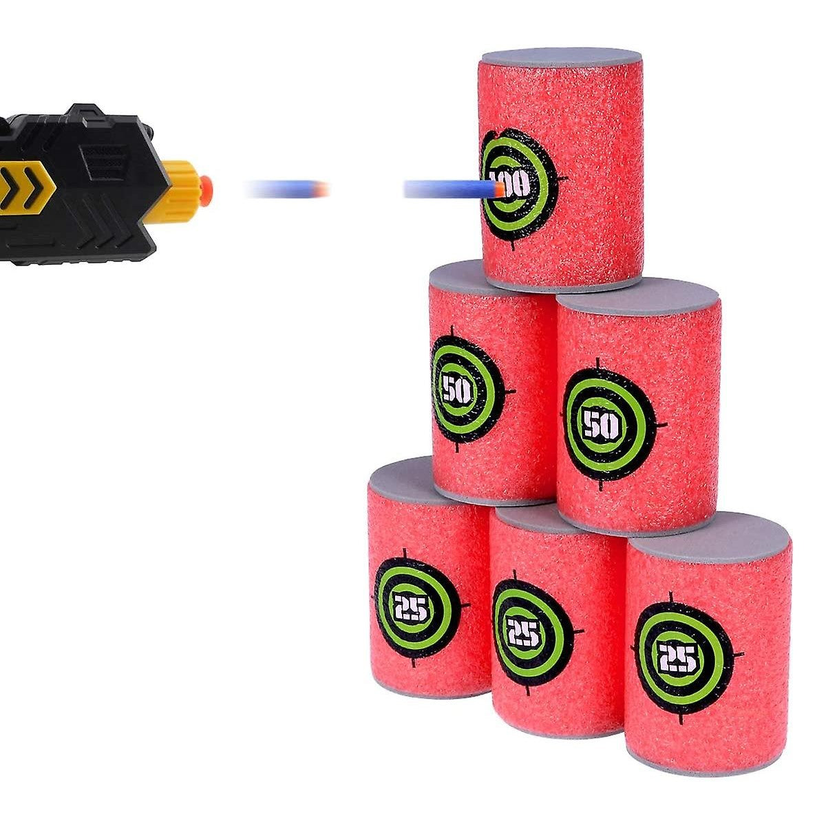 Soft Foam Target Dåser - 6 Stk