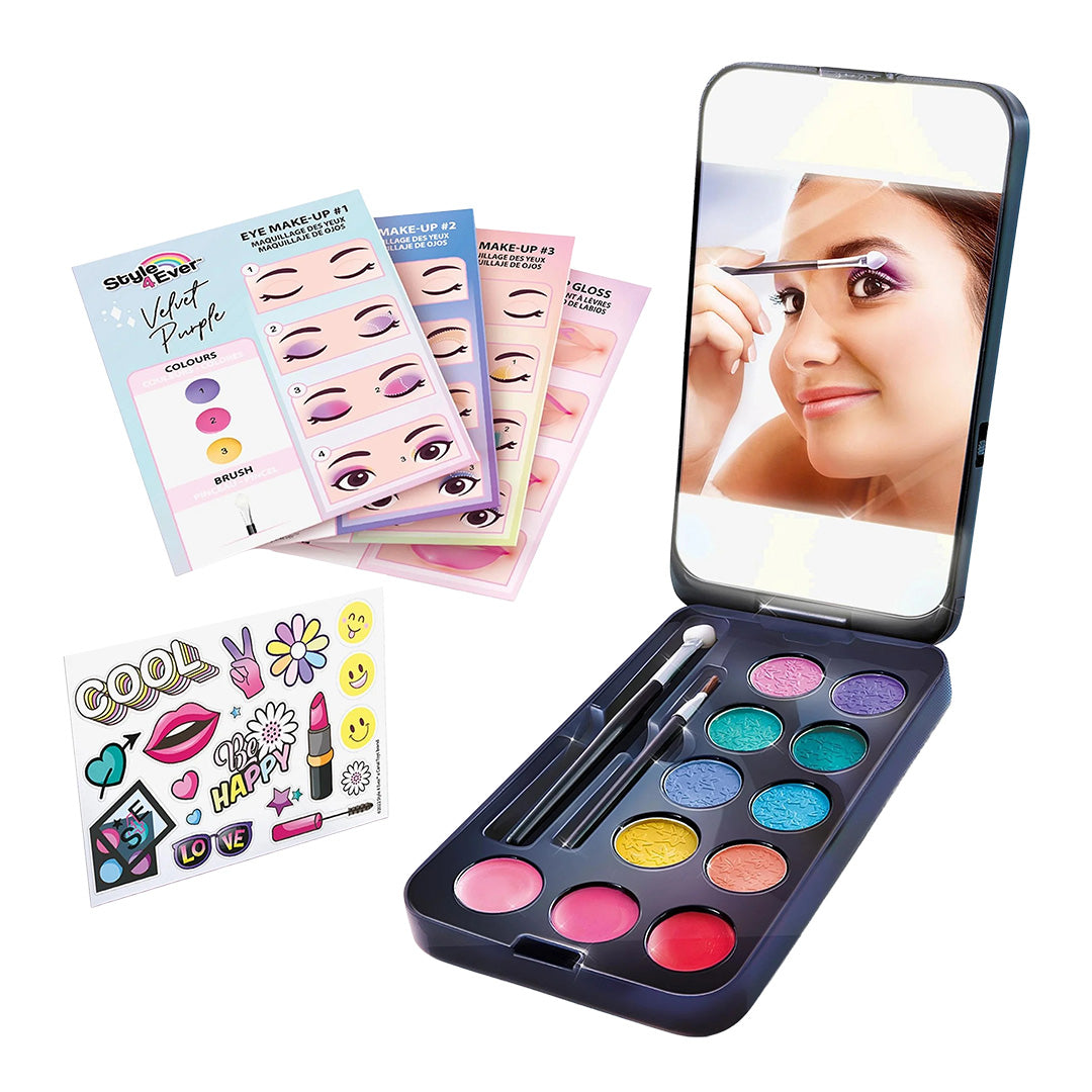 Style 4 Ever - Mini Makeup Etui med LED-Lys