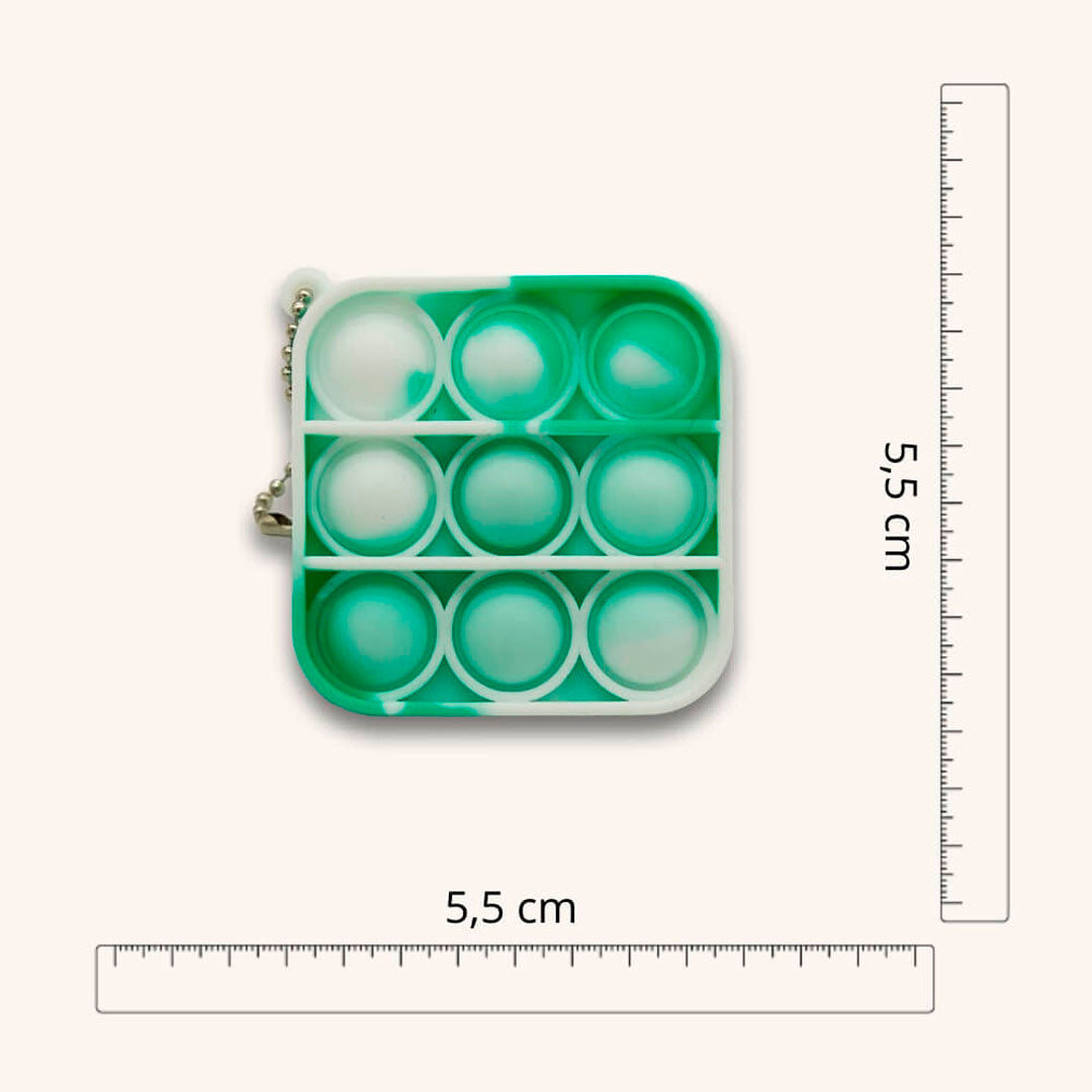 Tie Dye Mini Pop It - Nøglering