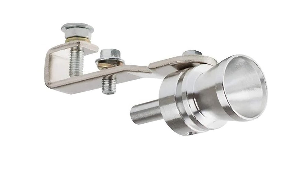 Udstødningsdæmper til simulering af turbolyd - Sølv