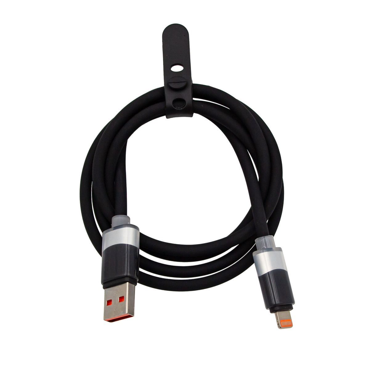 Silikone, Mobilkabel - USB-A Til Lightning - 1 Meter