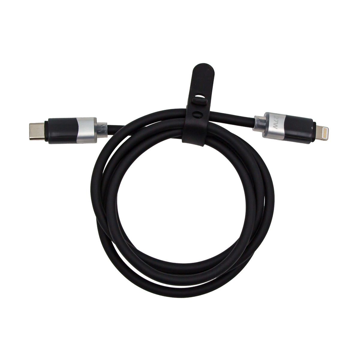 Silikone, Mobilkabel - USB-C Til Lightning - 1 Meter