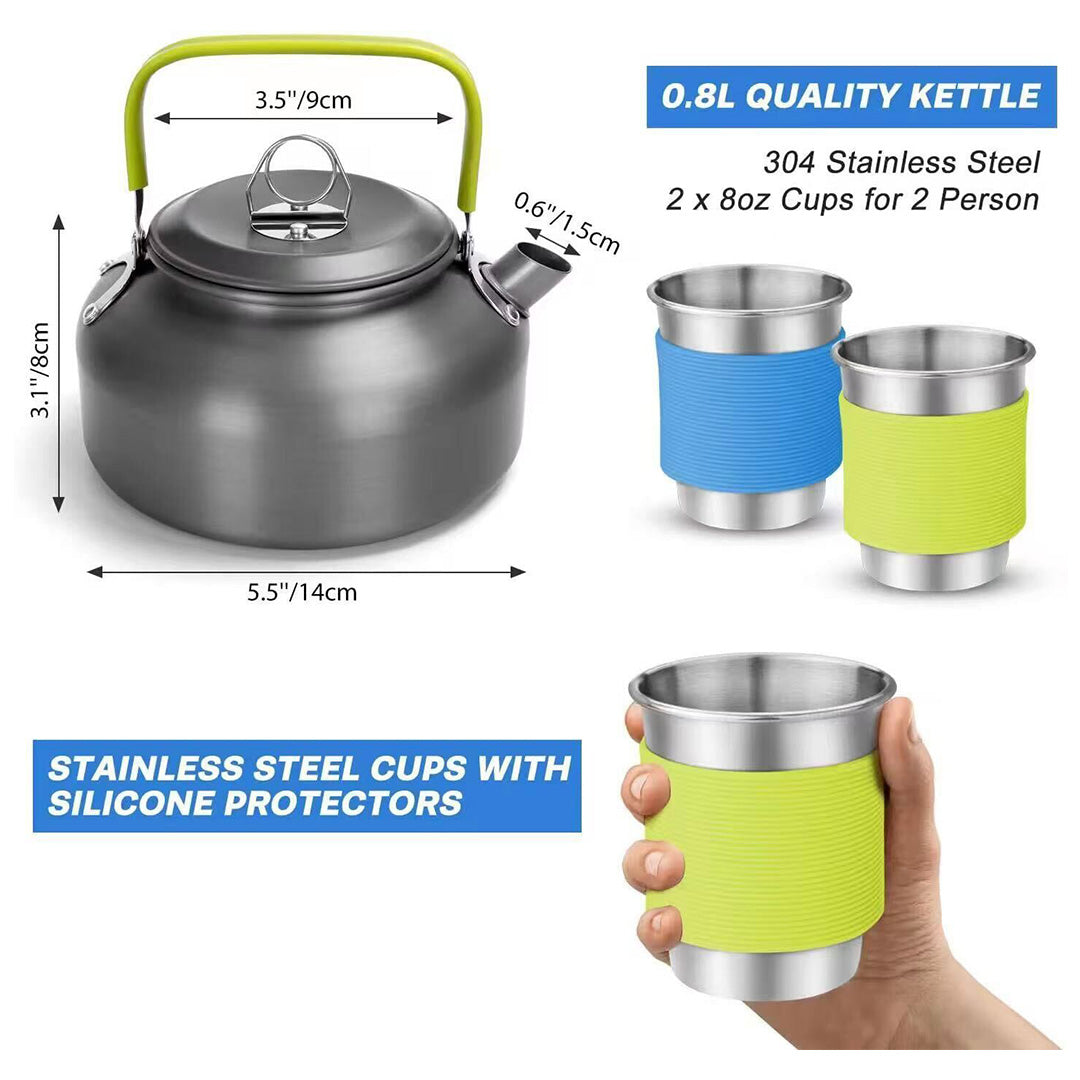 Udendørs Kogesæt - 17 Dele