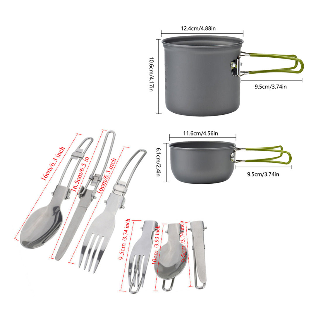Udendørs Kogesæt - 6 Dele