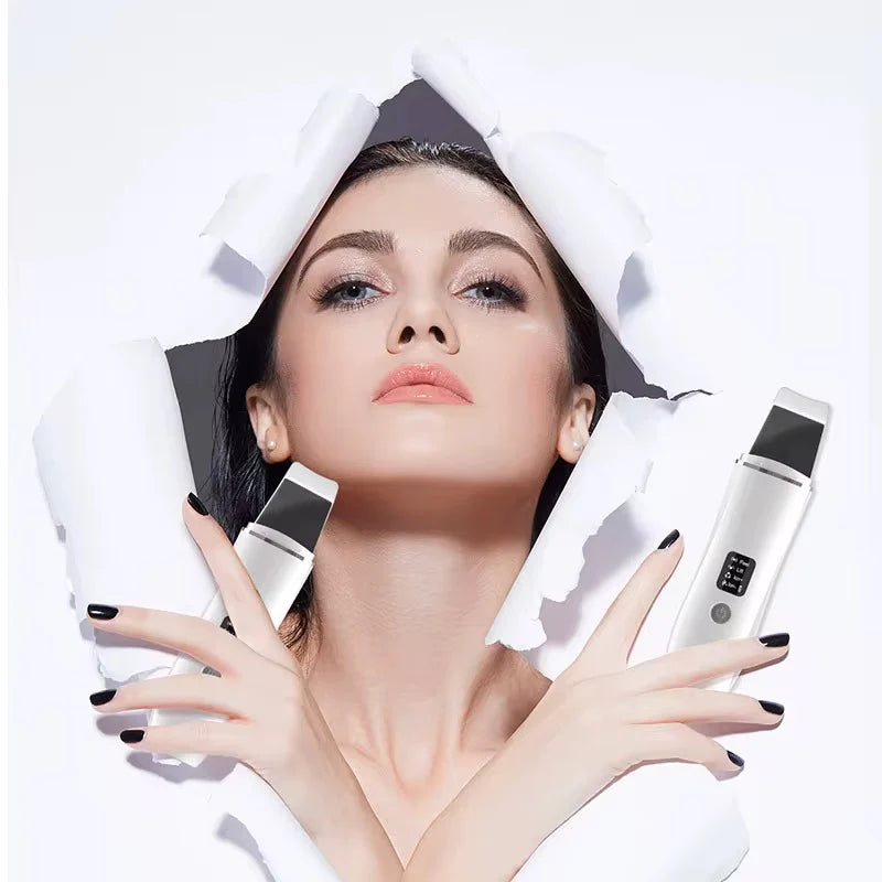 Ultrasonic EMS Ansigts Scrubber