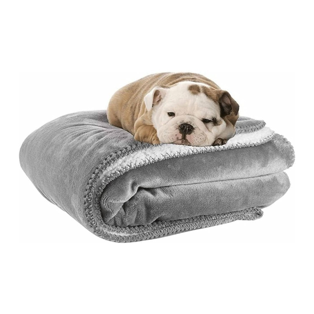 Vandafvisende Fleece Tæppe Til Hunde & Katte - Str. XL 150x127