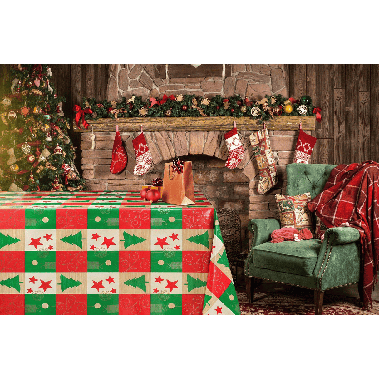 Ergis - Voksdug - Julemotiv