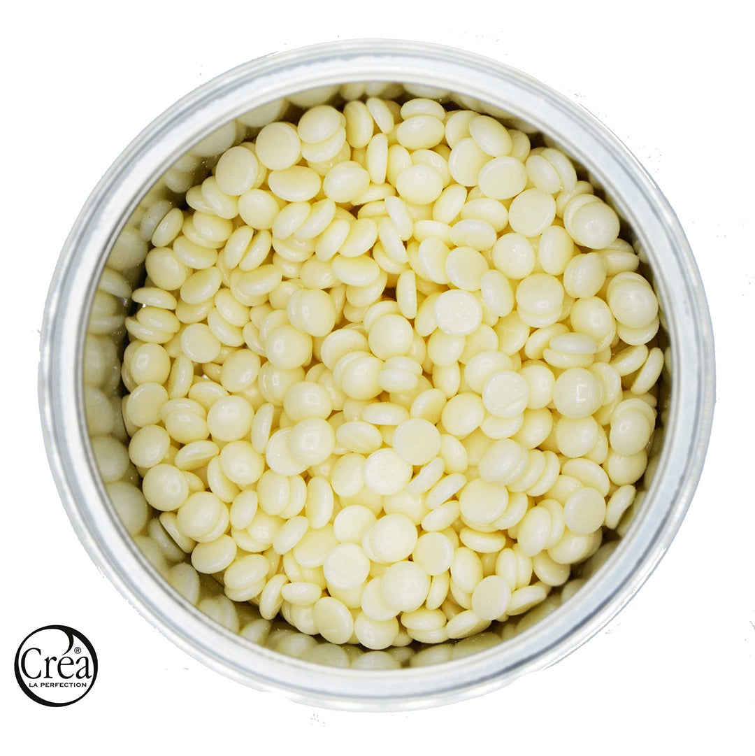 Crea - White Brazilian - No-Strips Voks Perler - 500g
