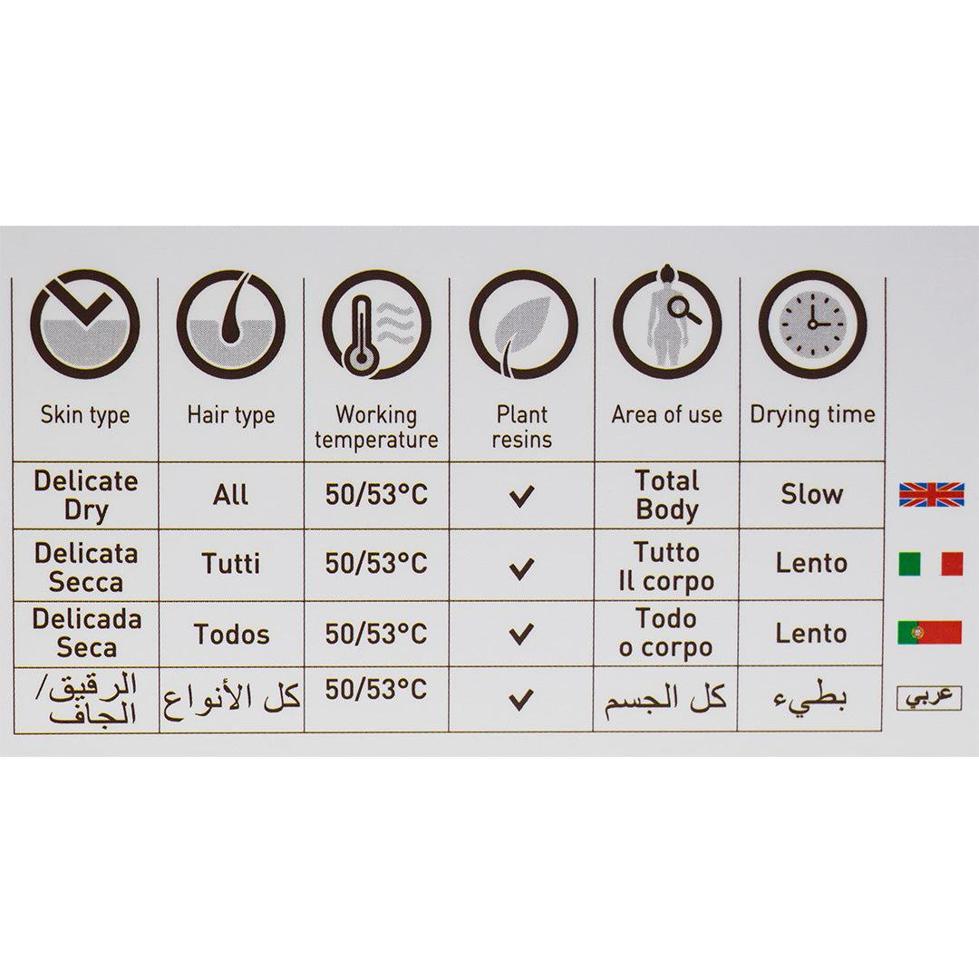 Crea - White Brazilian - No-Strips Voks Perler - 500g