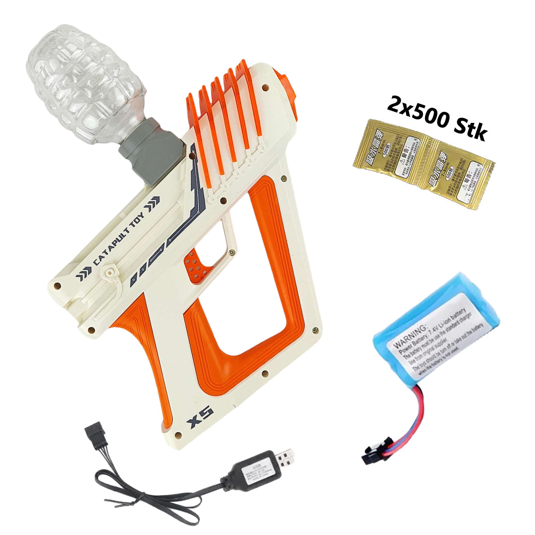 Gel-Blaster XS-893 - Inkl 1.000 Gelkugler - Blå eller Orange