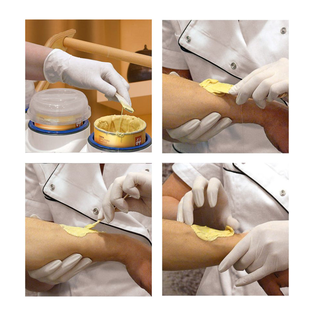 Crea - Yellow - No-Strips Voks Perler - 500g