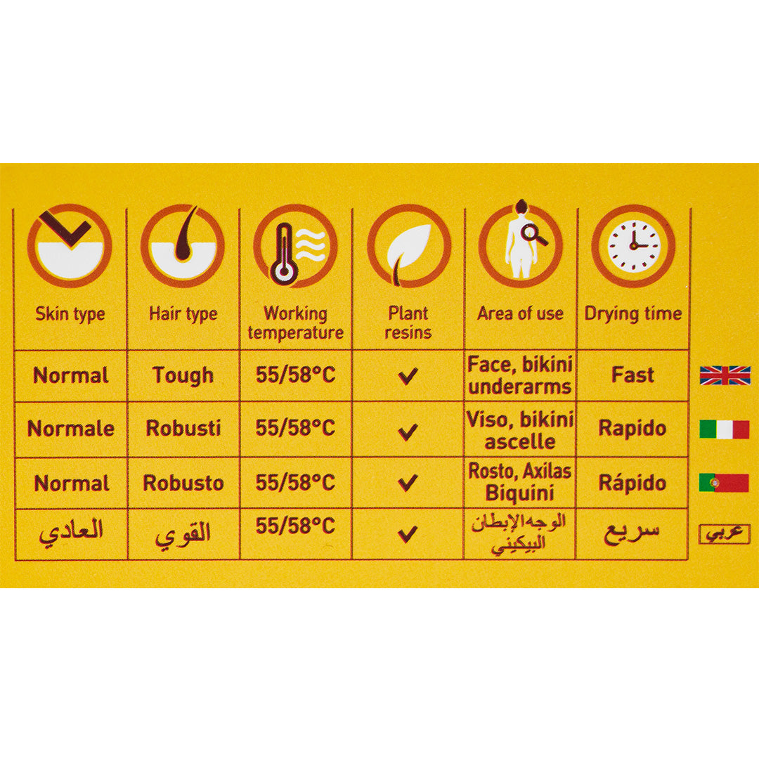 Crea - Yellow - No-Strips Voks Perler - 500g