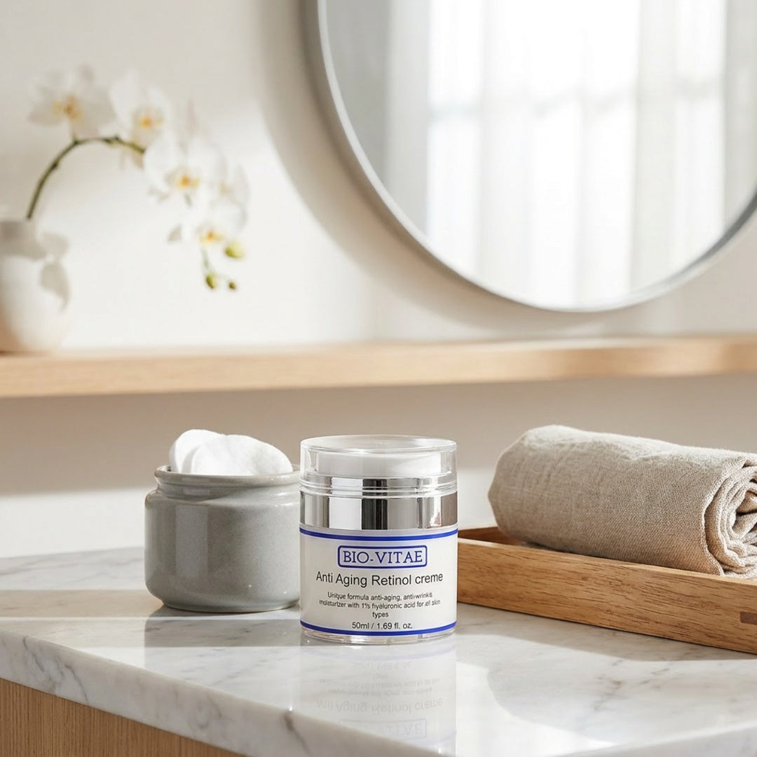 Bio-Vitae - Anti-Aging Retinol Cream Skånsom & Effektiv - Billede 3