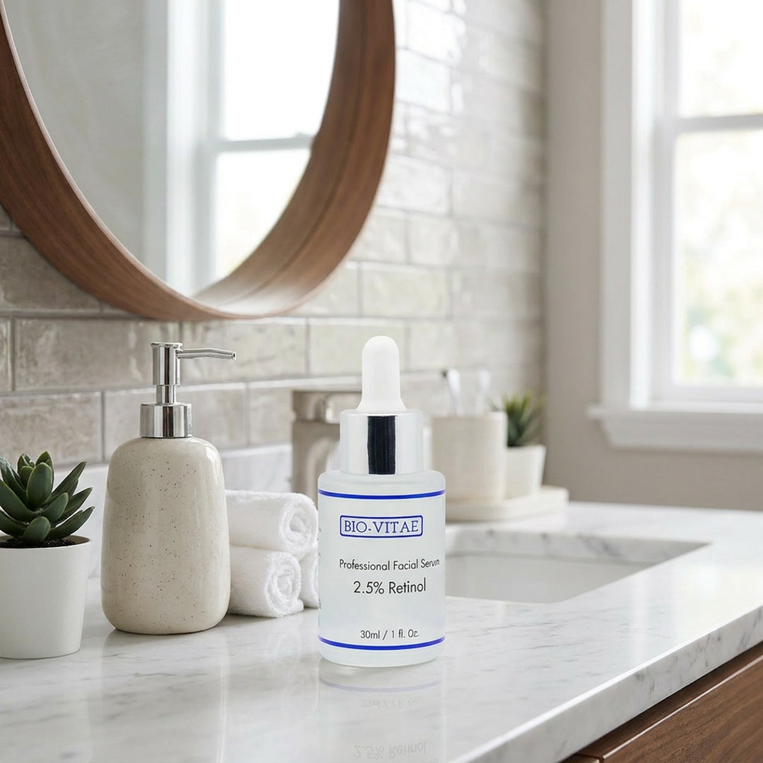 Bio-Vitae - Retinol Serum 2,5% - Effektiv Anti-Age & Hudfornyelse - Billede 2