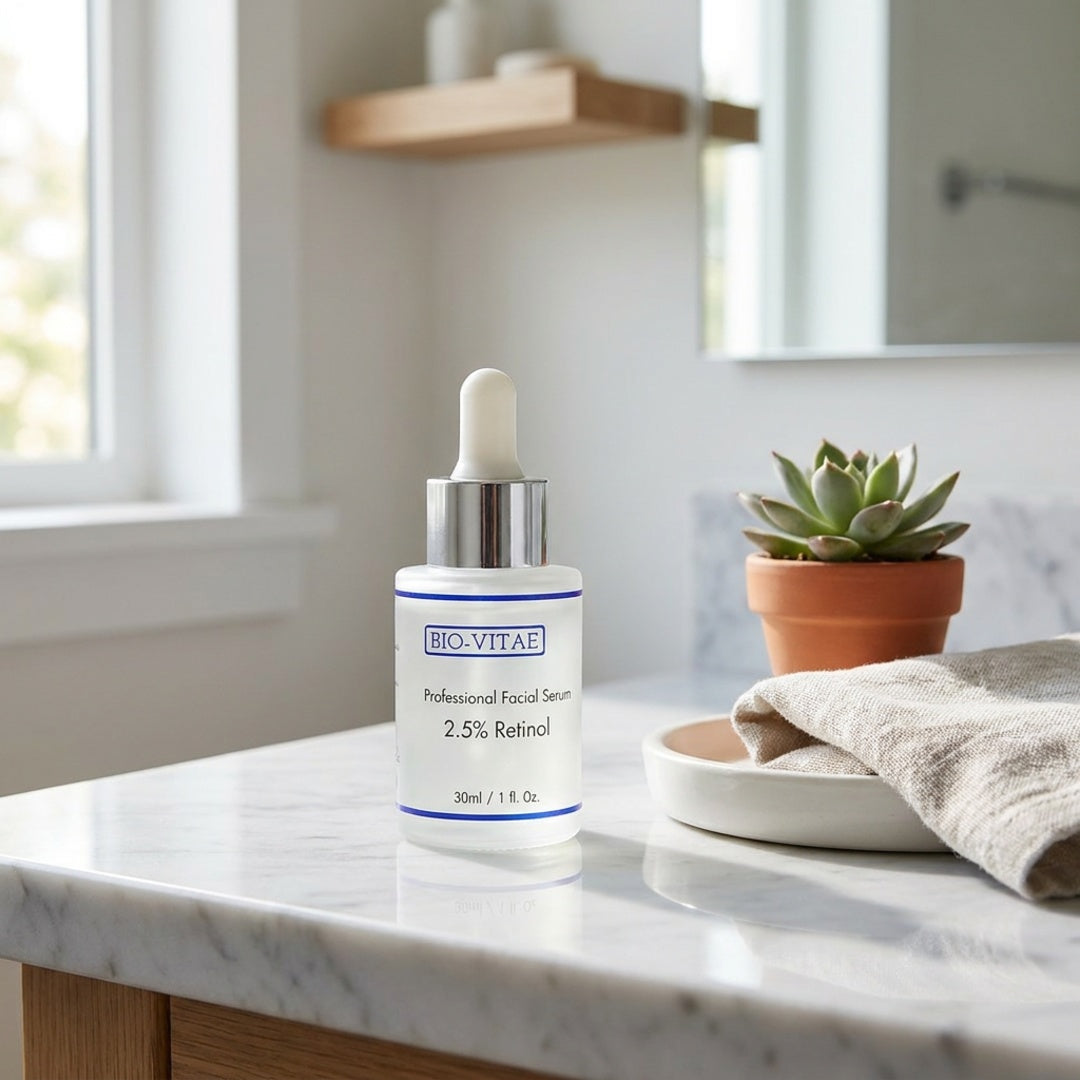 Bio-Vitae - Retinol Serum 2,5% - Effektiv Anti-Age & Hudfornyelse - Billede 3