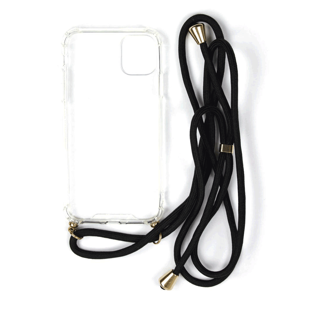 iPhone cover med strop/halskæde - Passer til X/XS, XR og 11