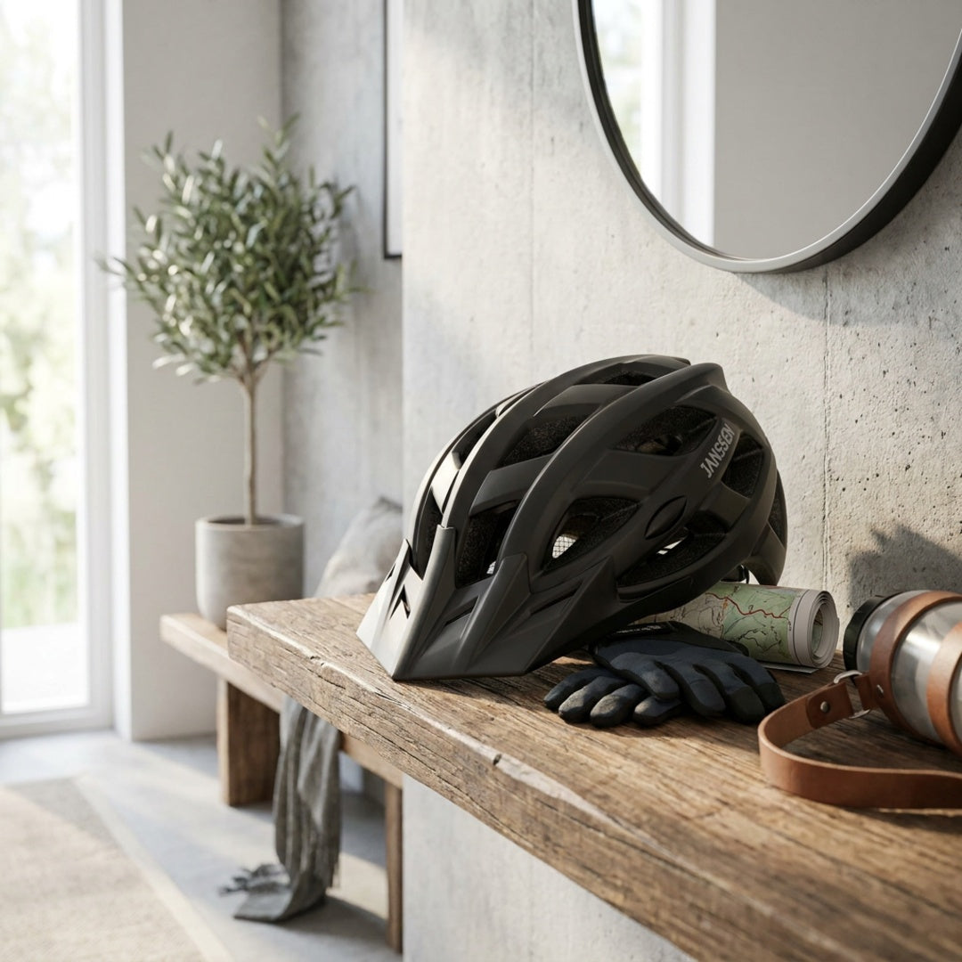Janssen - Cykelhjelm Til Sport & Fritid - Letvægt & Sikkerhed - Billede 7